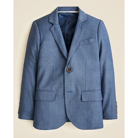 Crewcuts Ludlow Suit Jacket in Stretch Worsted Wool Bend Boy's Sz. 4 - Picture 1 of 5